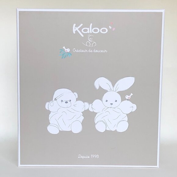 Kaloo Brand New Coral Bear Doudou /Lovey/Security blanket for Baby 0+ - Picture 10 of 11